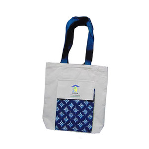 Sac de courses en toile personnalisé imprimé en gros, réutilisable avec poignée en coton, sac fourre-tout écologique pour usage quotidien, prix raisonnable - Product Image 2
