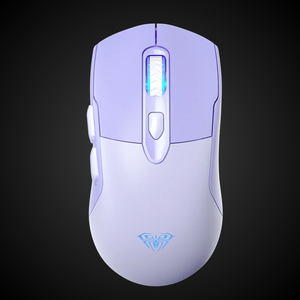 AULA SC525 Wireless Optical Sensor <b>Mouse</b>-Lightweight & Portable Long Lifespan for Computers Business & Gaming - Product Image 2