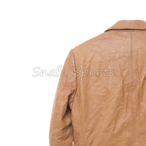 Men Leather Coat Hot Sale High Quality Casual Fashion Men's Leather Coat Custom Logo Design Coat For Men - Product Image 6