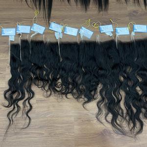 ARTICLES CHAUDS 2024!!! Prix de gros Lace Closure Extension de cheveux humains 100% cheveux humains vietnamiens cheveux bruts - Product Image 5