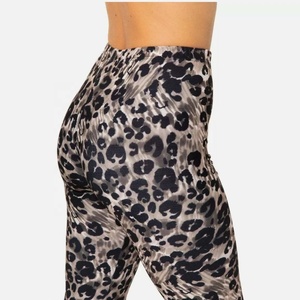 Pantalones tobilleros elásticos para mujer, mallas con estampado de Animal, longitud completa, diseño personalizado por sublimación, Fitness, pijama - Product Image 6