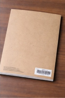 Carnet en kraft naturel, écologique, cahier d'exercices pour étudiants, design simple, cahier d'écriture