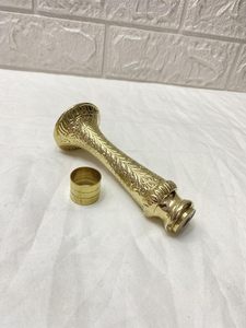 Empuñadura de Bastón de Latón Sólido Moderna, Punta de Bastón de Latón Personalizada OEM de 5 Pulgadas, Fabricante Mayorista de Piezas para Bastones de Uso Exterior - Product Image 6