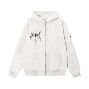 Sudadera con Capucha Extra Grande para Hombre de Alta Calidad, con Logotipo Personalizado, Diseño Transpirable con Forro, Tejido de Punto, Resistente al Viento - Product Image 1