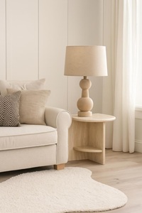 Mesa de Centro Moderna de Piedra Travertino, Mesa de Centro de Mármol Natural, Muebles de Lujo para Sala de Estar, Mesa de Piedra Hecha a Mano - Product Image 2