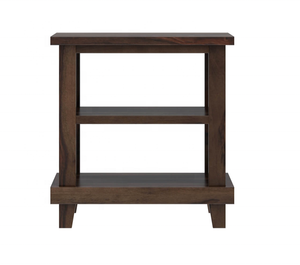 Estándar europeo elegante mesa de tres niveles colección de Baize Wallnut Color café moderno multiusos granja sótano - Product Image 4