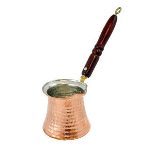 Cafetera Turca Decorativa de Acero Inoxidable de Lujo con Asa, Ideal para Regalos Festivos y Decoración de Cocina Premium - Product Image 1