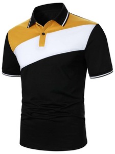 Camiseta polo de algodón de secado rápido de alta calidad que combina comodidad, resistencia y un acabado teñido liso, adecuada para venta al por mayor. - Product Image 2