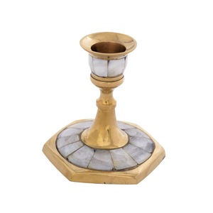 ILAHI's Handmade Mother Pearl Inlay Eco-friendly Custom Printing Round <b>Tea</b> <b>Light</b> <b>Holder</b> ICOMCH-13968 Birthday/Christmas Gift - Product Image 4