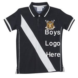 T-shirts Polo Personnalisables 100% Coton pour Enfants – Style Décontracté Imprimé à Manches Courtes pour Bébés et Jeunes Enfants - Product Image 1