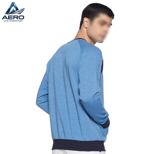 เสื้อสเวตเชิ้ตผู้ชายแบบมีโลโก้สั่งทำพิเศษ เนื้อผ้าเฟรนช์เทอร์รี่ ระบายอากาศได้ดี เหมาะสำหรับออกกำลังกาย วิ่ง ฟิตเนส คอกลม เสื้อกีฬาสำหรับผู้ชาย - Product Image 2