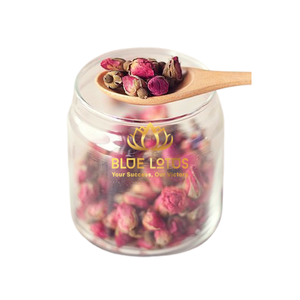 Bourgeons de roses séchées écologiques disponibles – Matière première premium pour le thé – Modèle Blue Lotus Lucy – Rose Lam Dong - Product Image 1