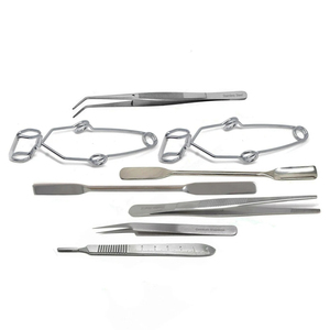 Ensemble d'outils de base pour laboratoire médical d'hôpital SureMed Instruments SMI-SI-1143, outils à main de précision en acier inoxydable, réutilisables - Product Image 2