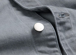 Chaqueta de Mezclilla para Hombre, Diseño Cargo Utilitario, Chaqueta de Jean de Algodón Personalizada, Fabricante Mayorista - Product Image 4