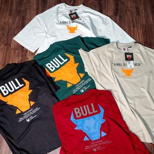 T-shirt à manches courtes à col rond pour homme, imprimé sur mesure, 100% coton, impression sérigraphique, vêtements décontractés, coupe classique - Product Image 3