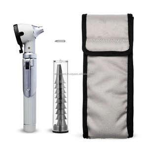Otoscope électrique portable en acier inoxydable à fibre optique, couleur personnalisable, pour diagnostic ORL |   CE ISO |   OEM ODM |   Meilleur fournisseur - Product Image 5