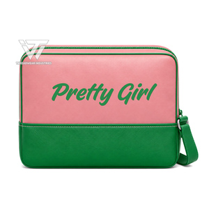 Alfa Griega Personalizada |   Kapa |   Bolsa de Maquillaje de Piel Sintética con Estampado de la Hermandad Alpha, Bolsa de Cosméticos, Bolsa de Aseo, Accesorios - Product Image 2