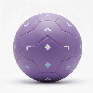 Balón de Fútbol Cosido a Mano de Primera Calidad, Balón Deportivo Resistente para Entrenamiento, Práctica y Partidos, para Juegos al Aire Libre y Entrenamiento Diario - Product Image 1