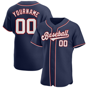 Camiseta de Béisbol Personalizada de Calidad Profesional con Nombre y Número Bordados, Ropa Deportiva Transpirable, Fresca y Suave para Hombres, Niños, Tallas Grandes Disponibles - Product Image 5