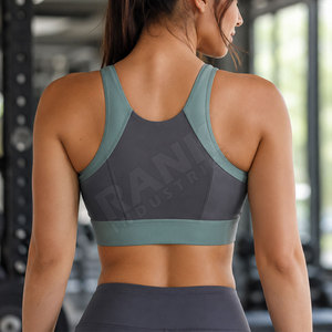 Fabricante de Pakistán, Diseño Único, MOQ Bajo, Sujetador Deportivo para Mujer, Uso en Exteriores, Hecho de Spandex y Nailon - Product Image 2