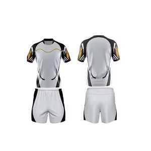Uniforme de rugby unisexe de haute qualité, nouveau design, vêtements de sport respirants à séchage rapide, comprenant des maillots, des shorts et des chemises, vente en gros - Product Image 1