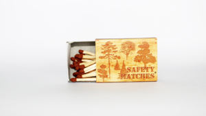 Cerillas de Seguridad Ecológicas para el Hogar, Caja de Cerillas con Impresión, Tamaño 51x35x14mm, 40 Cerillas de Madera para Encender en la Cocina del Hogar - Product Image 4