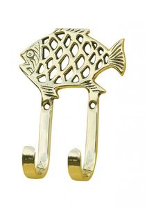 Brass Floral Decorative <b>Hooks</b> <b>Wall</b> Mount <b>Key</b> Rack and Towel <b>Hook</b> Metal Plant Pattern for Bathroom and Clothing Use - Product Image 6