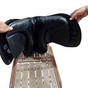 Selle de dressage professionnelle haut de gamme en cuir véritable, selle d'équitation confortable, vente en gros - Product Image 2