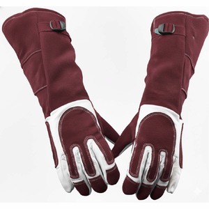 Professional Leather Welding <b>Gloves</b> Fireproof Heat Resistant <b>Gloves</b> for Welding Safety and Protection - Product Image 4