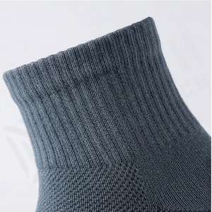 Crew <b>Socks</b> Solid Color Breathable Polyester Spandex <b>Running</b> <b>Socks</b> for Adults Summer Athletic Wear - Product Image 4