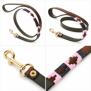 Correa de Perro de Cuero Genuino Personalizada, Fabricante OEM ODM, India Divine International - Product Image 1