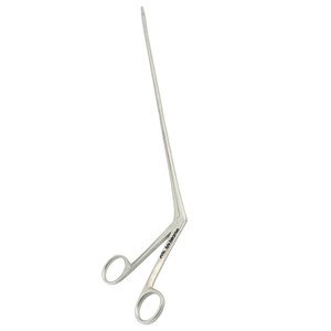Pinces auriculaires crocodiles/alligatrices de qualité supérieure, 12 pouces, en acier inoxydable, instrument chirurgical ORL avec mâchoires dentées de précision, longue portée - Product Image 4