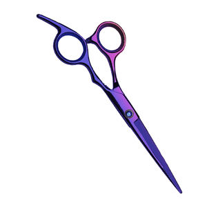 Ciseaux de barbier professionnels de haute qualité en acier inoxydable 420, manche en acier, bord tranchant, pliables, pour la coupe et le coiffage des cheveux - Product Image 4