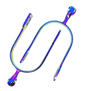Mors de cheval en acier inoxydable, couleur arc-en-ciel, équipement d'équitation western, mors de cheval coloré en acier inoxydable - Product Image 4