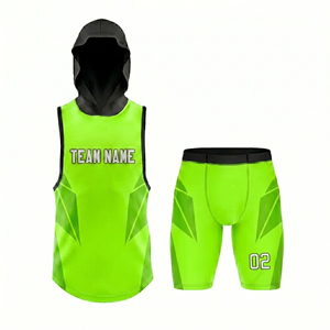Conjunto de Camisetas de Fútbol Sublimadas Personalizadas, Uniforme Deportivo sin Mangas, Impresión de Nombre y Número del Equipo para Entrenamiento 7v7 - Product Image 5