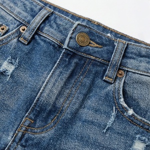 Heavy <b>Work</b> Casual Denim Shorts Colorful Floral Embroidery Womens Summer Loose <b>Jeans</b> High Quality Customized Color Fit - Product Image 4