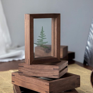 Classic Indian Handcrafted <b>Wood</b> Inlay Eco-Friendly Non-Toxic Lightweight <b>Square</b> Customizable Photo Frame by Perfect Enterprises - Product Image 1