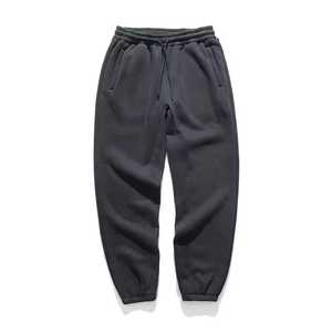 Pantalon de jogging uni 100% coton pour homme, respirant et confortable, idéal pour la course et l'entraînement - Product Image 3
