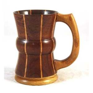 แก้วไม้ทำมือ RR ENTERPRISES สำหรับชา กาแฟ และเครื่องดื่ม คุณภาพทนทาน ผลิตในอินเดีย - Product Image 2