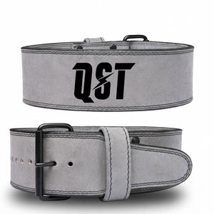 10mm Cow Leather Embroidery <b>Powerlifting</b> <b>Belt</b> Weightlifting <b>Powerlifting</b> Lever <b>Belt</b> Gym <b>Powerlifting</b> <b>Belts</b> - Product Image 1