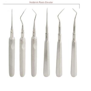 Heidbrink ISO Certified Stainless Steel Manual Root Elevators Surgical Instruments Basis Straight Design VIDIFIVE INTERNATIONAL - Product Image 2