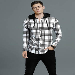 Chemise à manches longues en coton lin de haute qualité pour homme Chemise d'été décontractée en coton ample pour homme - Product Image 1