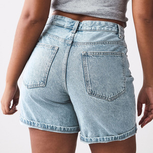 Lightweight Comfort Fabric Wholesale Factory Price OEM <b>Denim</b> <b>Shorts</b> 2026 Summer Fashion Trendy Design New Arrival Street Fashion - Product Image 3
