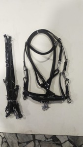 บลูฮอร์ส BH-4104 บังเหียนสำหรับแข่งขันแบบ Endurance พร้อมแผ่นรองอก ทำจาก PVC และหัวเข็มขัดสแตนเลส ปรับแต่งสีและขนาดได้ตามต้องการ - Product Image 3