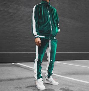 <b>Men's</b> Custom Casual Solid Sport Tracksuits for Winter Jogging & Running Training Breathable Fleece Made in Pakistan - Product Image 4