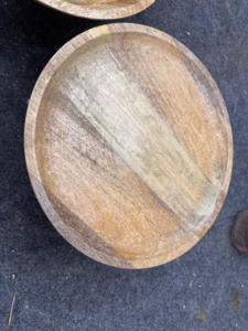 Base para Pastel de Madera Natural Ecológica, Hecha a Mano, con Logotipo Personalizado, Elegante, para Decoración, Artesanía, Servir Pastel de Bodas - Product Image 3