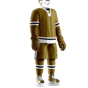 Conjunto de Uniforme de Hockey sobre Hielo Personalizado para Hombre Adulto, 100% Poliéster, Secado Rápido, Transpirable, Impresión Digital, Ropa Deportiva de Equipo - Product Image 3