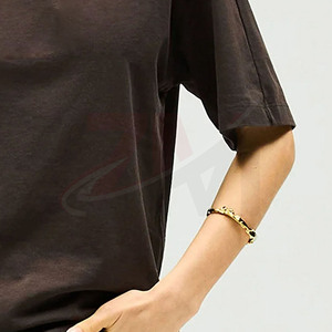 Camiseta de Algodón Premium para Mujer, Corte Holgado, Tejido Suave y Transpirable, Ropa Casual de Verano, Moda Diaria - Product Image 3