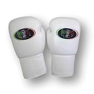 Precio al por mayor RTS, conjunto de boxeo de alta calidad hecho a medida, No Boxing No Life, conjunto de entrenamiento y sparring de cuero vacuno AS-SP-906 - Product Image 2