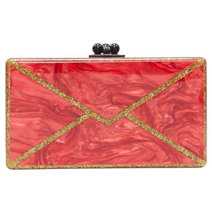 Elegante bolso de mano de resina hecho a mano para damas, accesorios de boda únicos, bolso de resina de diseñador, bolso de resina BY MULTI CRAFT - Product Image 2